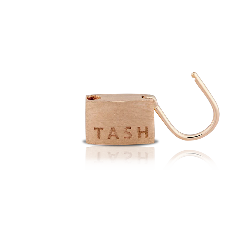 Padlock Hoop Earring - Image 26
