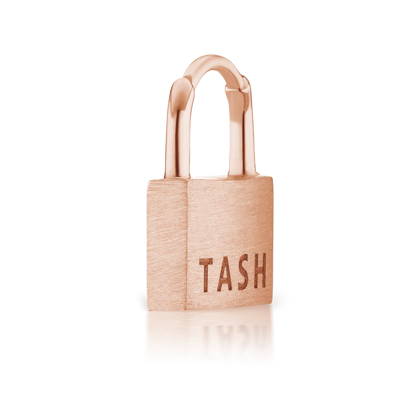 Padlock Hoop Earring (Non-Rotating) - Image 4