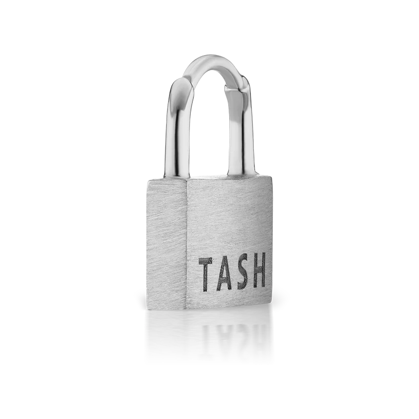 Padlock Hoop Earring (Non-Rotating) - Image 5