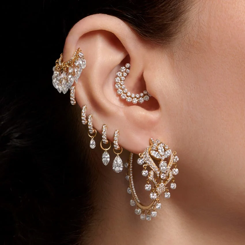 Pear Floating Diamond Charm - Image 38