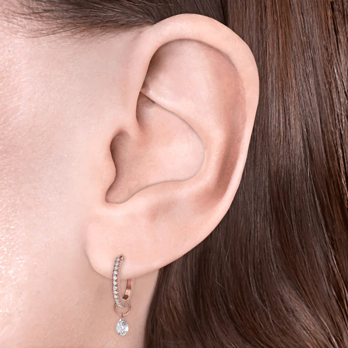 Pear Floating Diamond Charm - Image 53