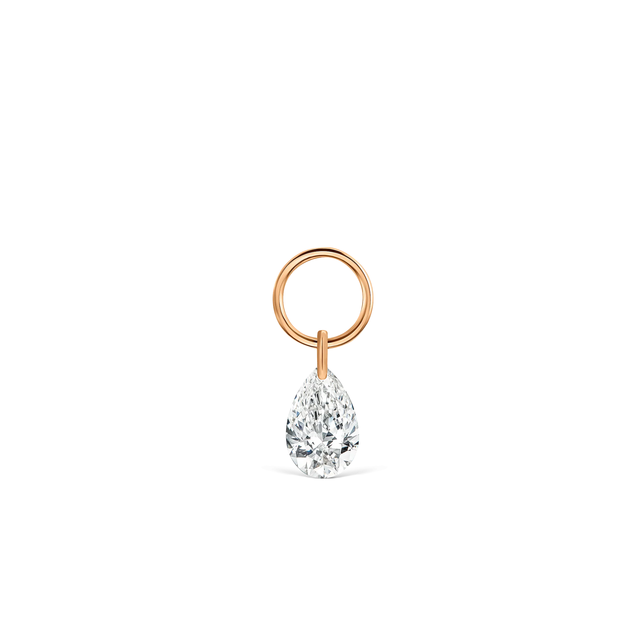 Pear Floating Diamond Charm - Image 75