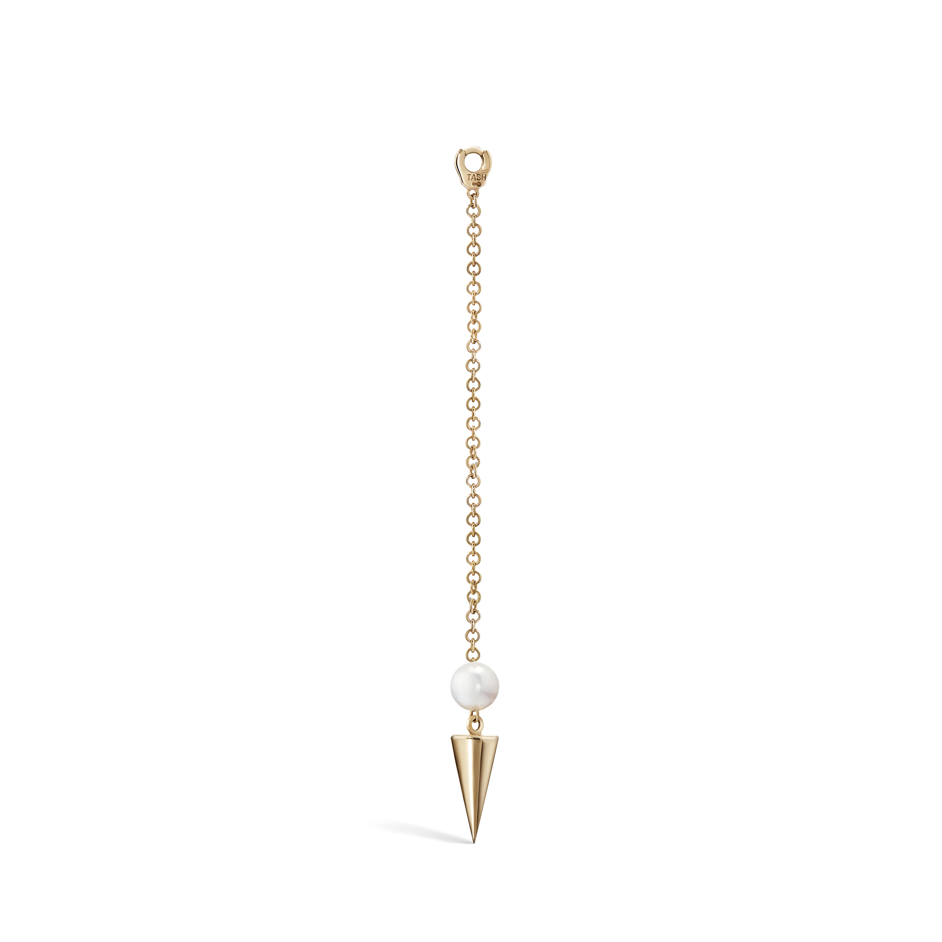 Pearl and Long Spike Pendulum Charm - Image 10