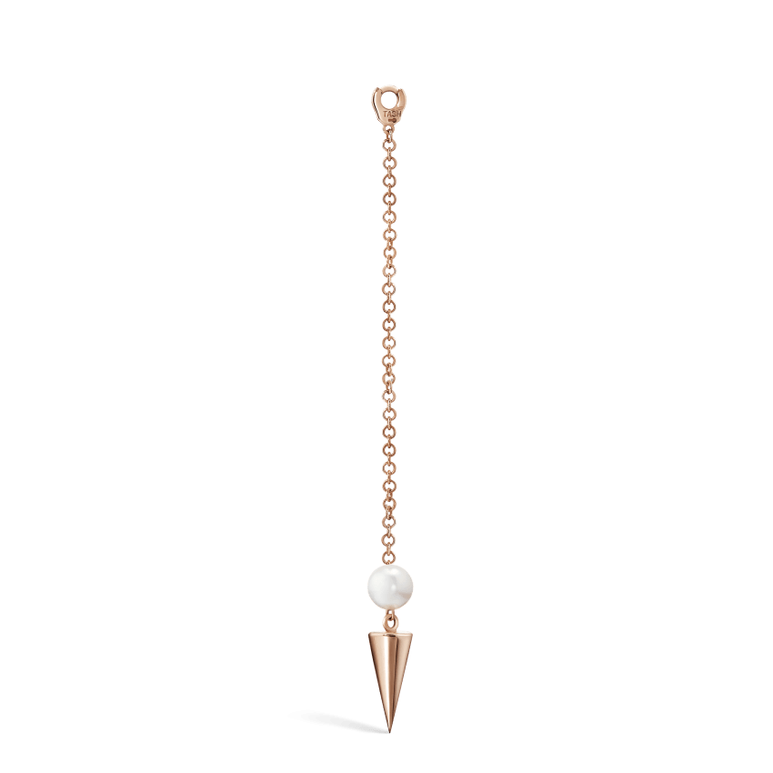 Pearl and Long Spike Pendulum Charm - Image 7