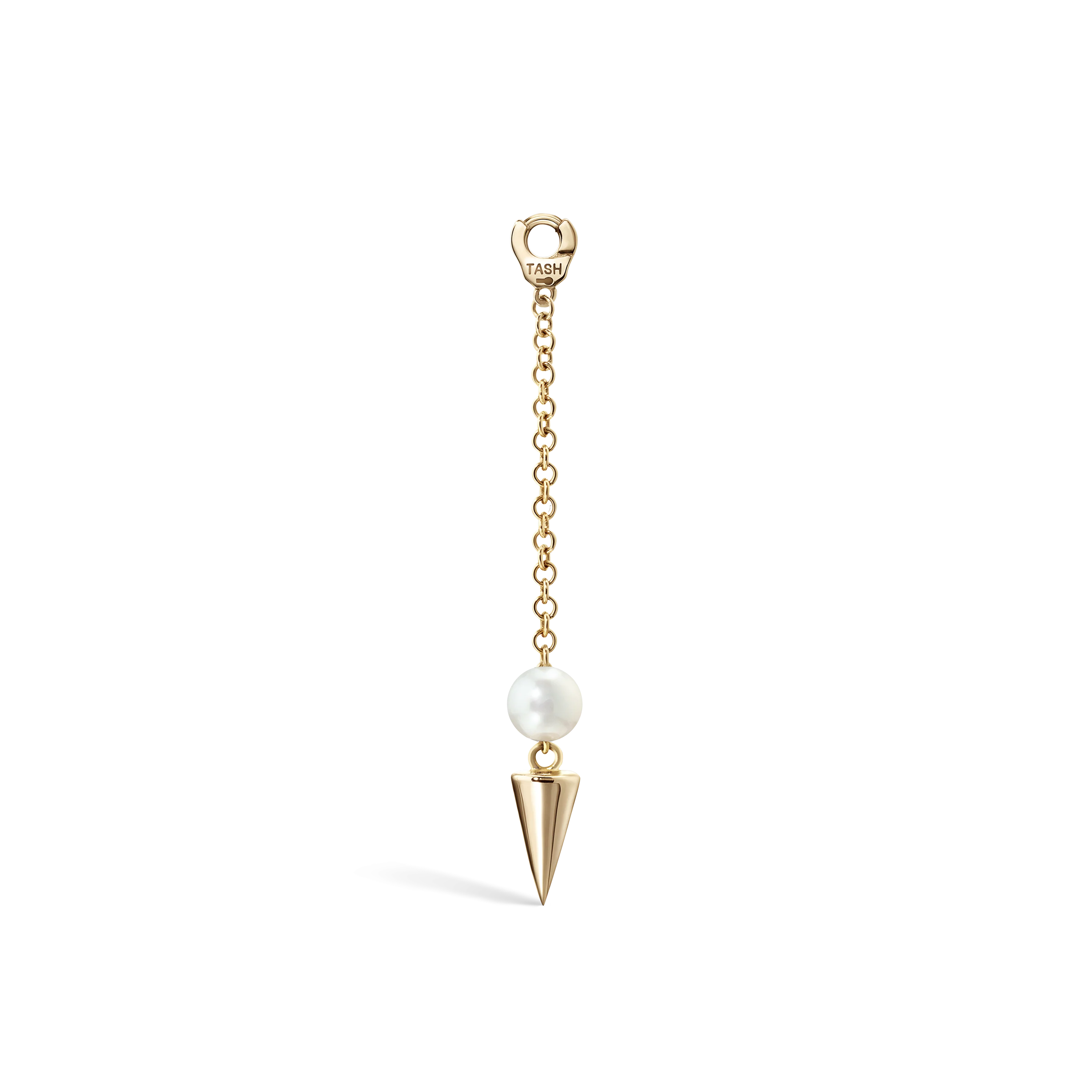 Pearl and Short Spike Pendulum Charm - Image 10