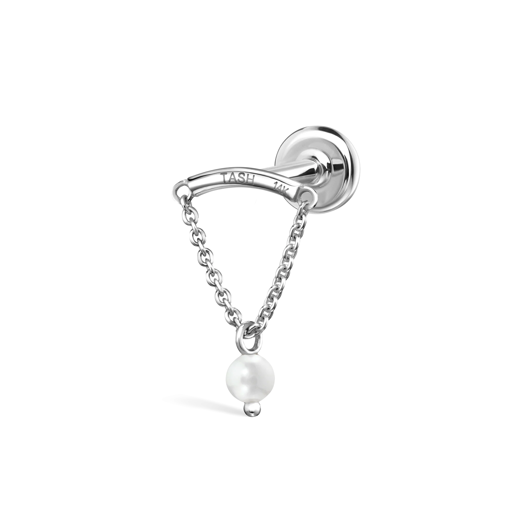 Pearl Drape Threaded Stud Earring - Image 26