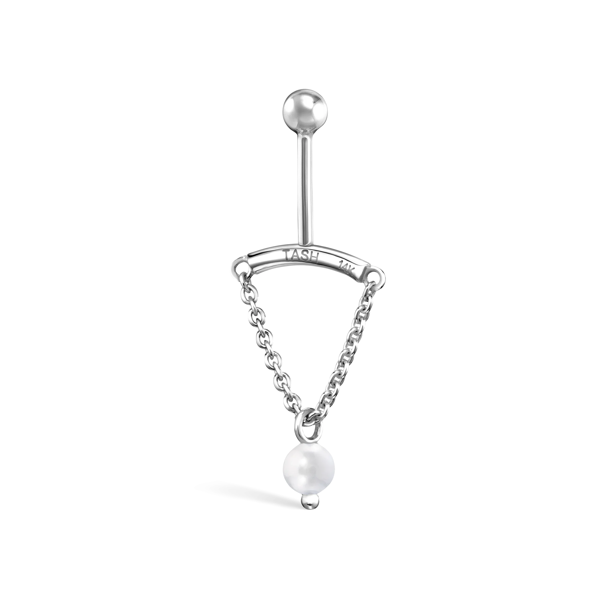 Pearl Drape Threaded Stud Earring - Image 27