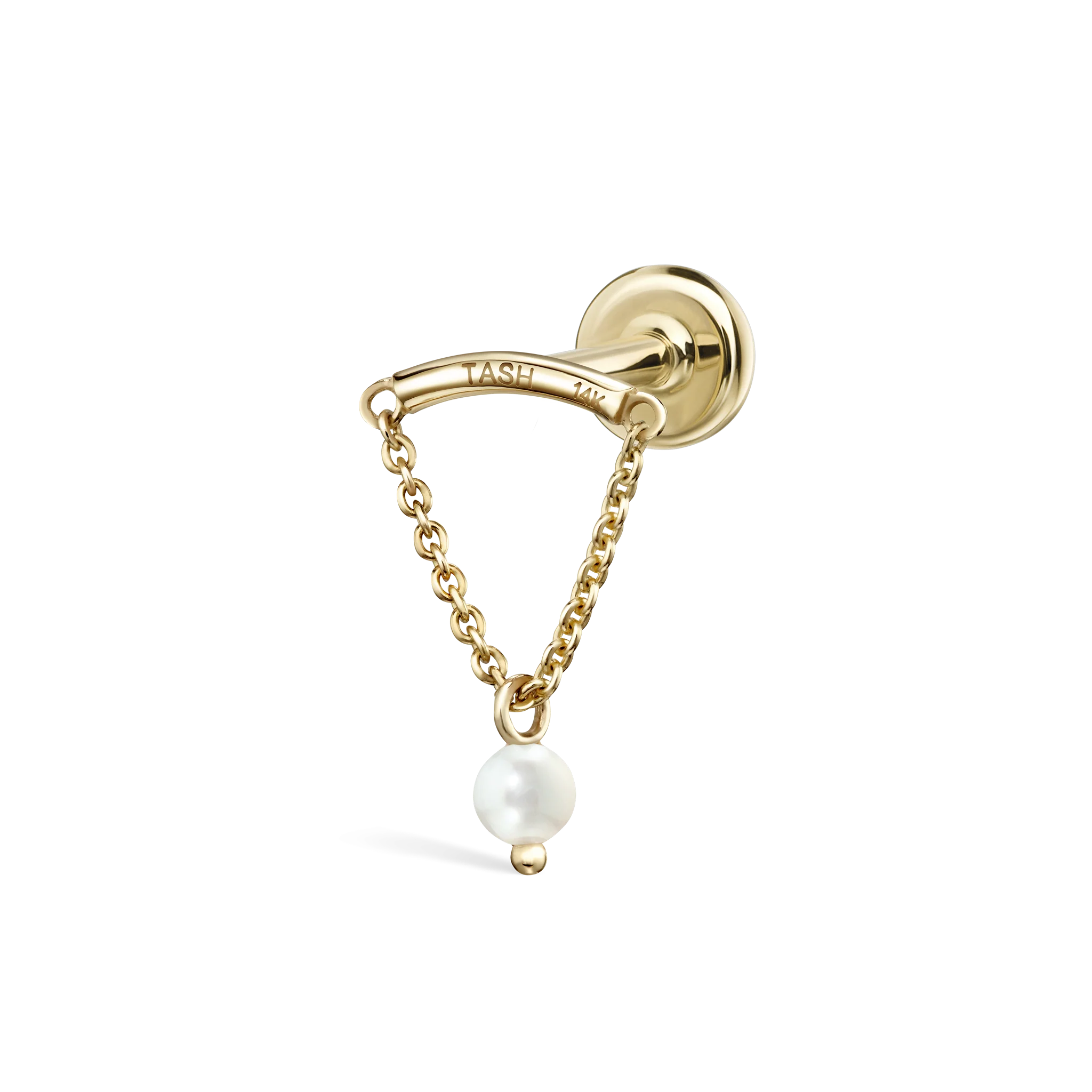 Pearl Drape Threaded Stud Earring - Image 28