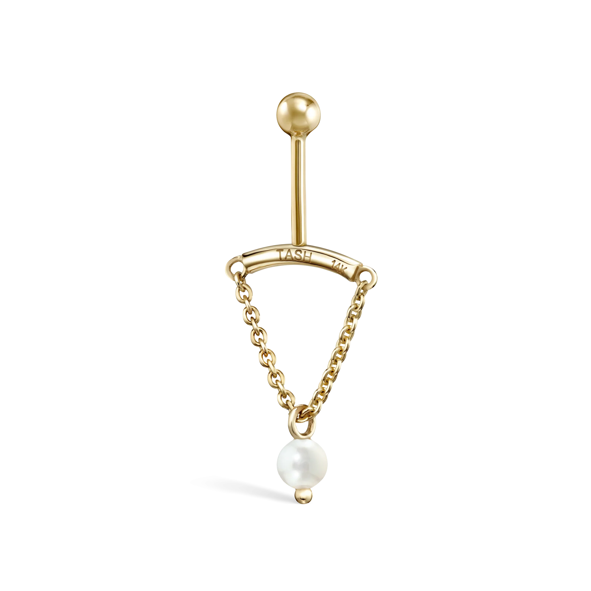 Pearl Drape Threaded Stud Earring - Image 29