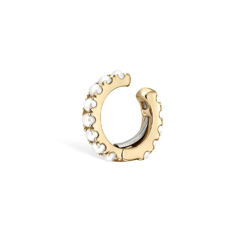 Pearl Eternity Tash Cuff Earring - Image 10