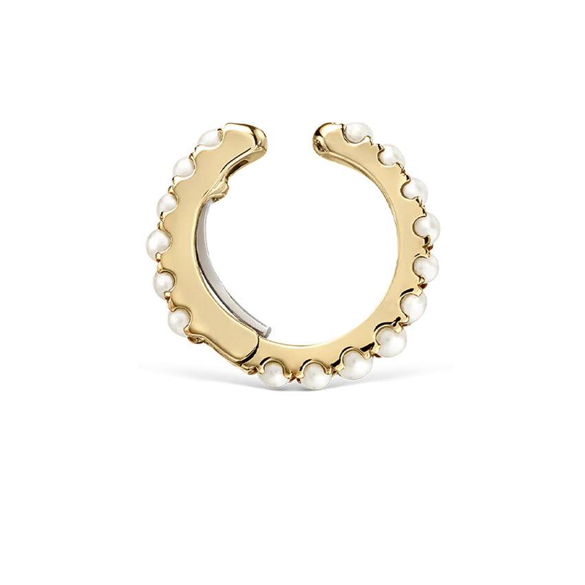 Pearl Eternity Tash Cuff Earring - Image 13