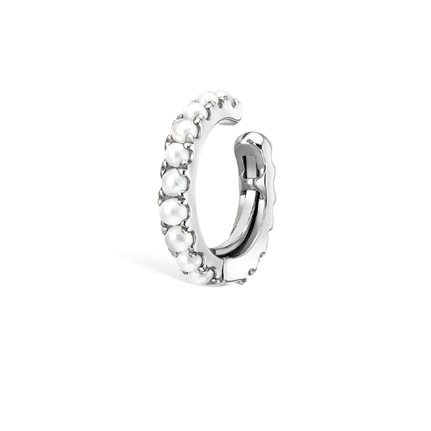 Pearl Eternity Tash Cuff Earring - Image 5