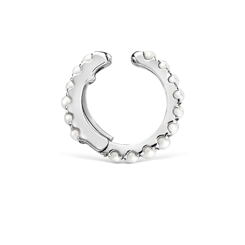 Pearl Eternity Tash Cuff Earring - Image 6