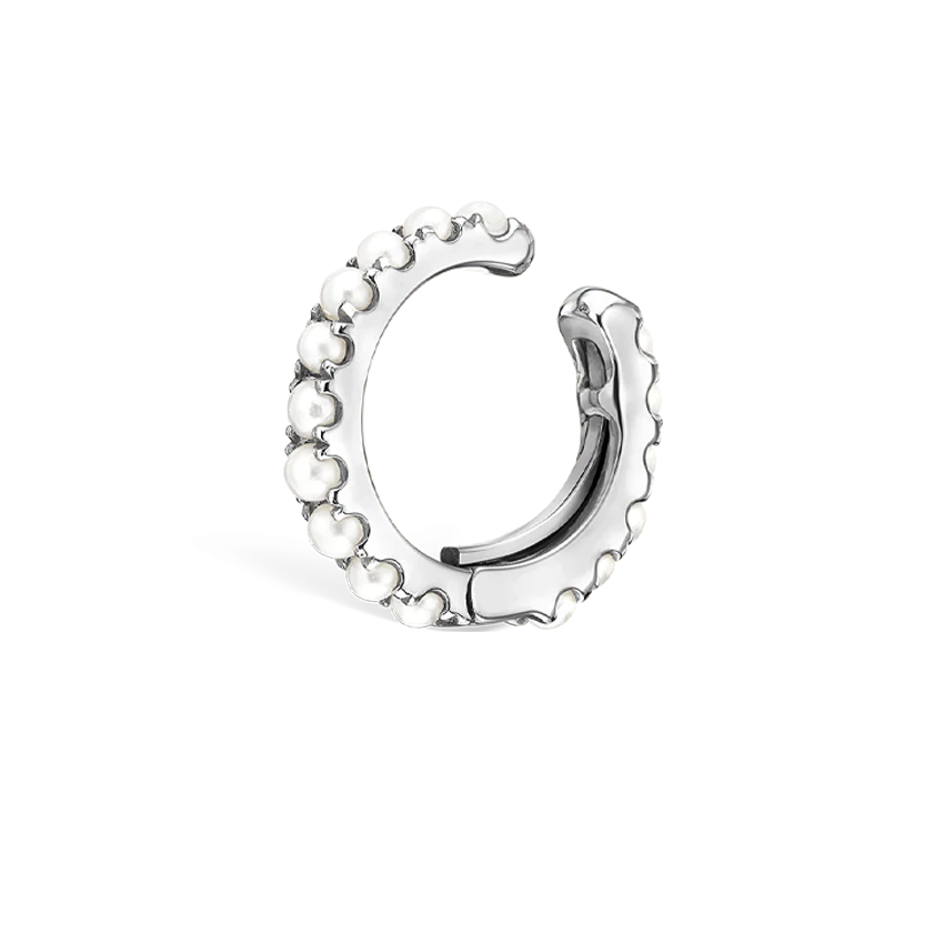 Pearl Eternity Tash Cuff Earring - Image 7