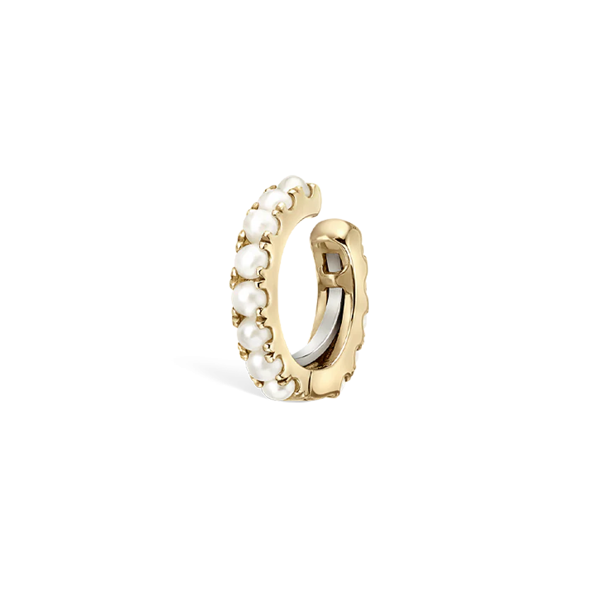 Pearl Eternity Tash Cuff Earring - Image 8