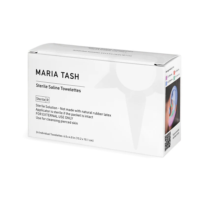Piercing Aftercare Saline Wipes - Image 2