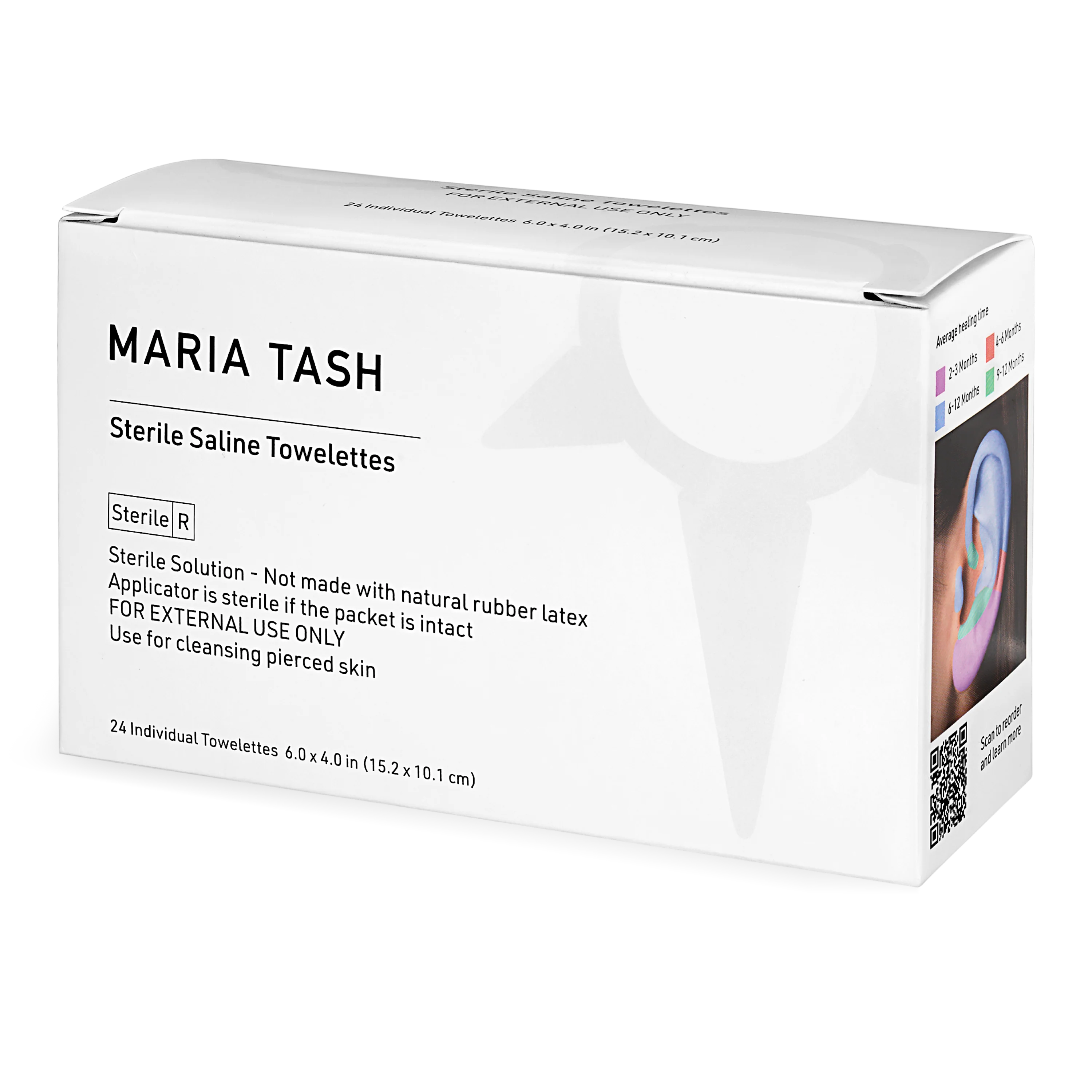 Piercing Aftercare Saline Wipes - Image 4