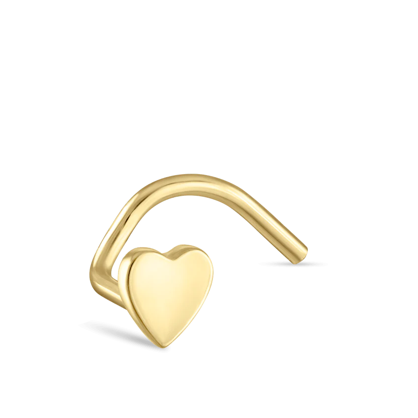 Plain Heart Nostril Screw - Image 7