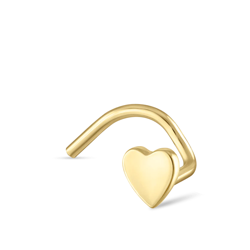 Plain Heart Nostril Screw - Image 9