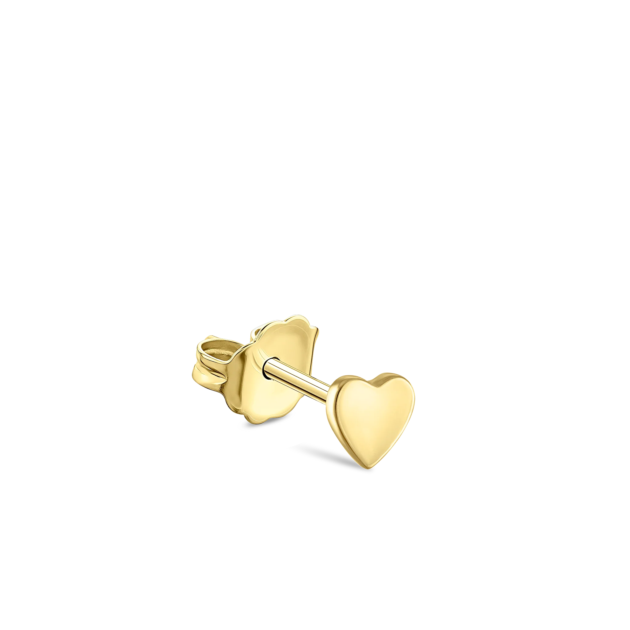 Plain Heart Traditional Stud Earring - Image 13