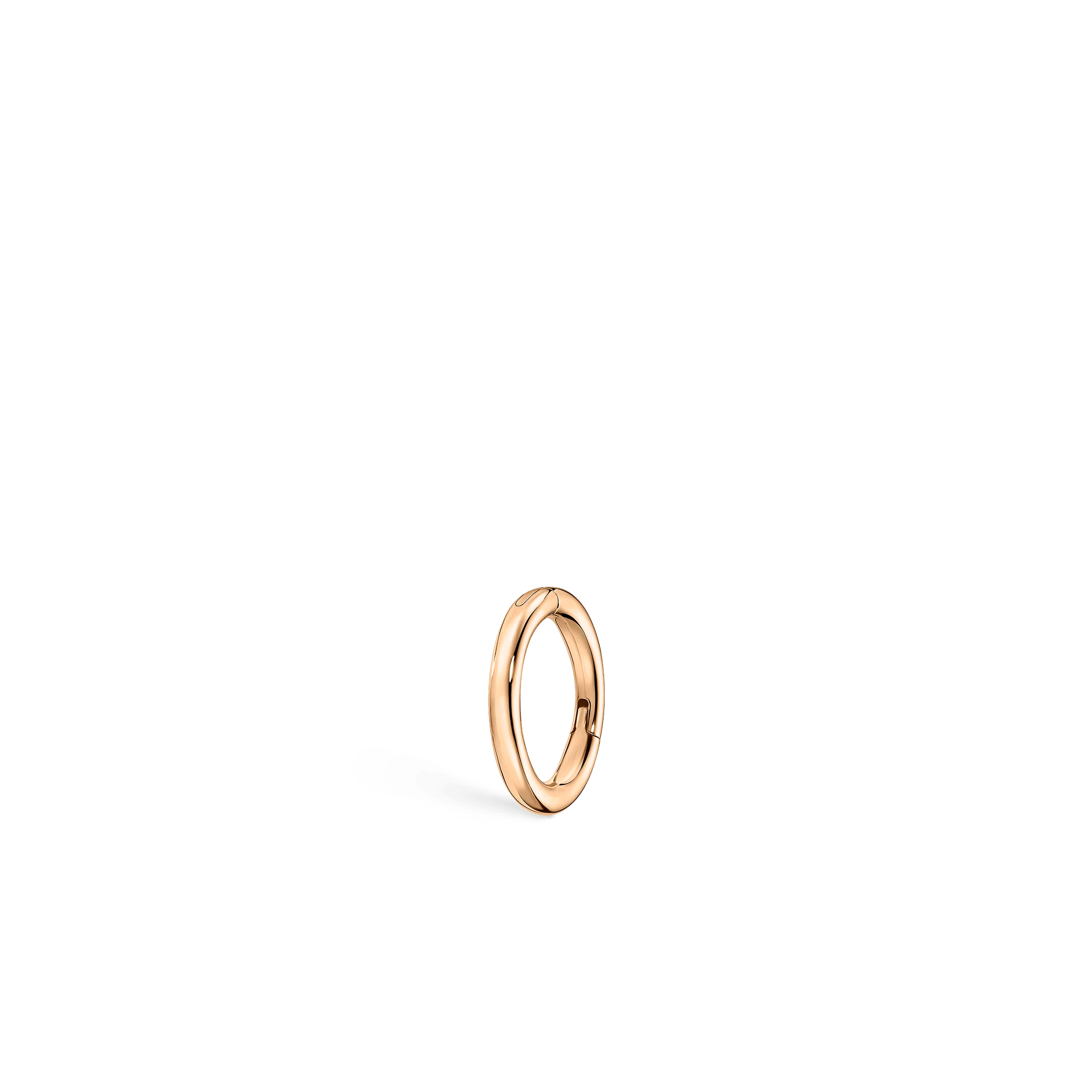 Plain Gold Hoop Earring - Image 13