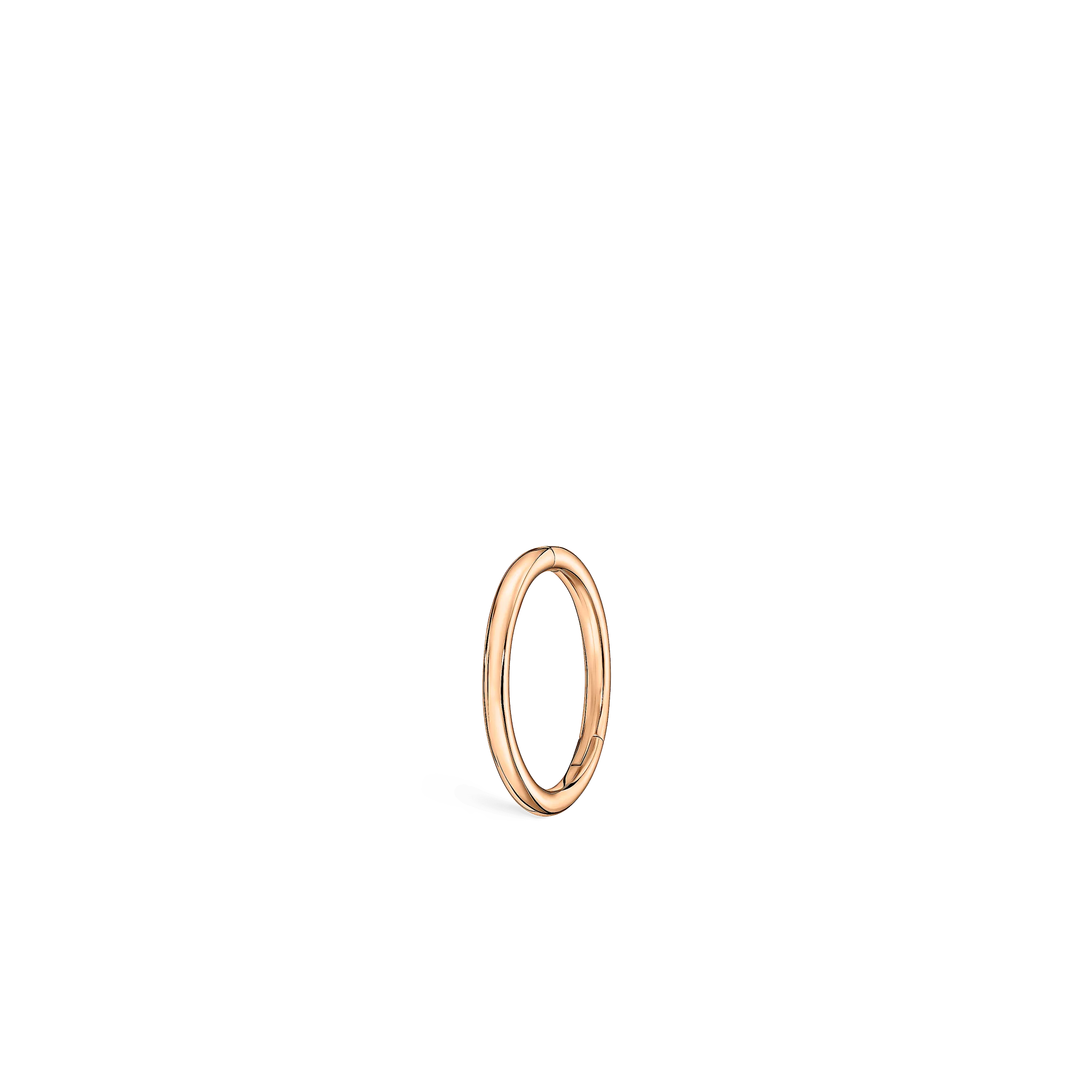 Plain Gold Hoop Earring - Image 18