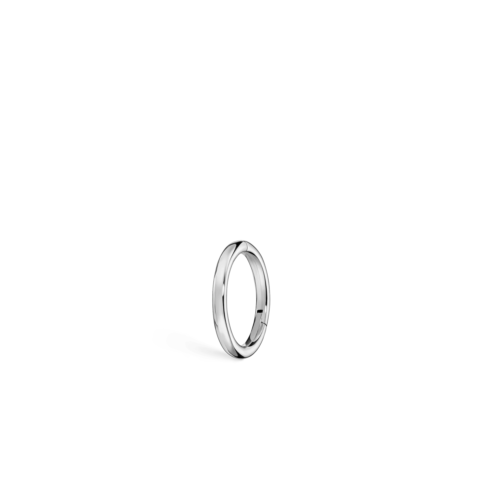 Plain Gold Hoop Earring - Image 20
