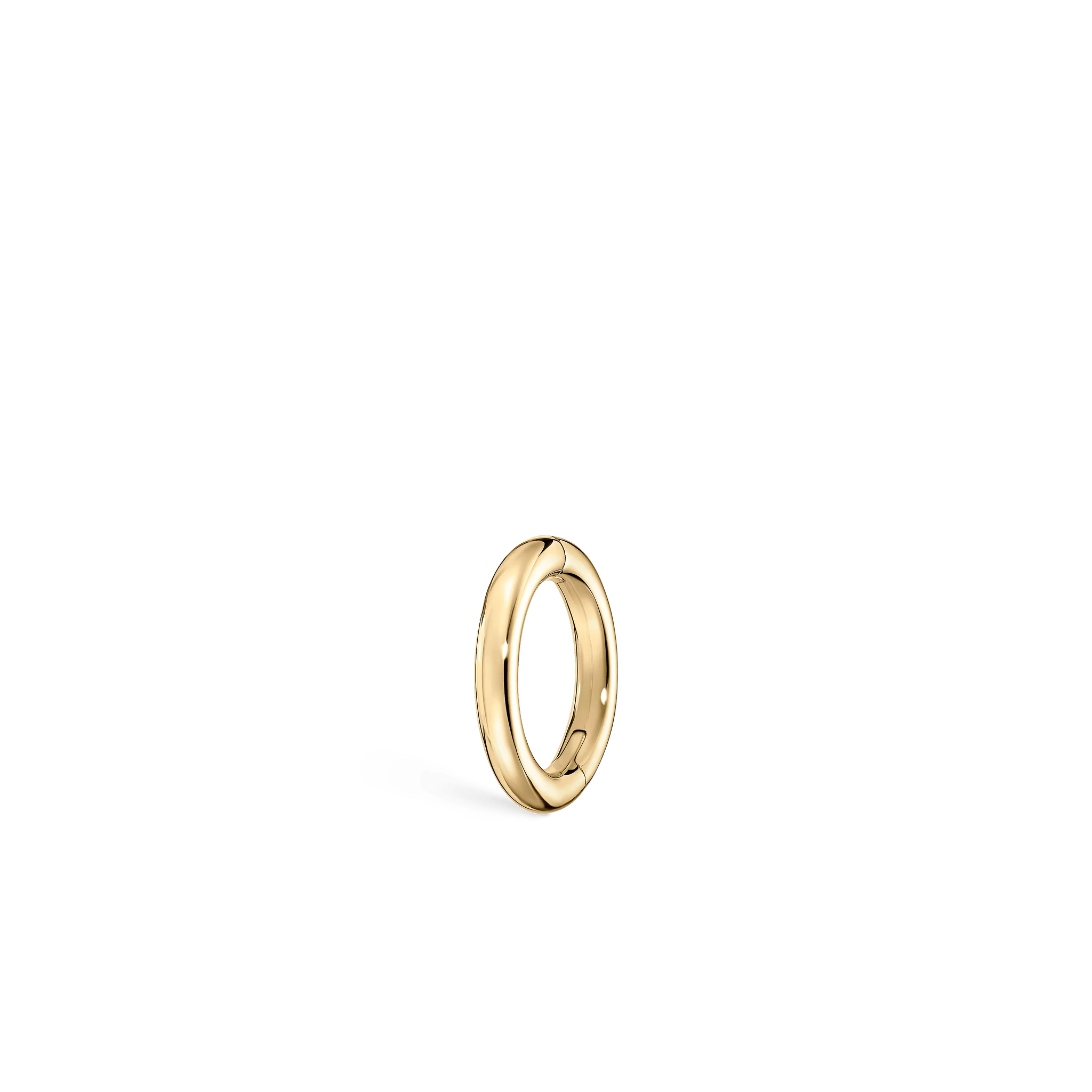 Plain Gold Hoop Earring - Image 22