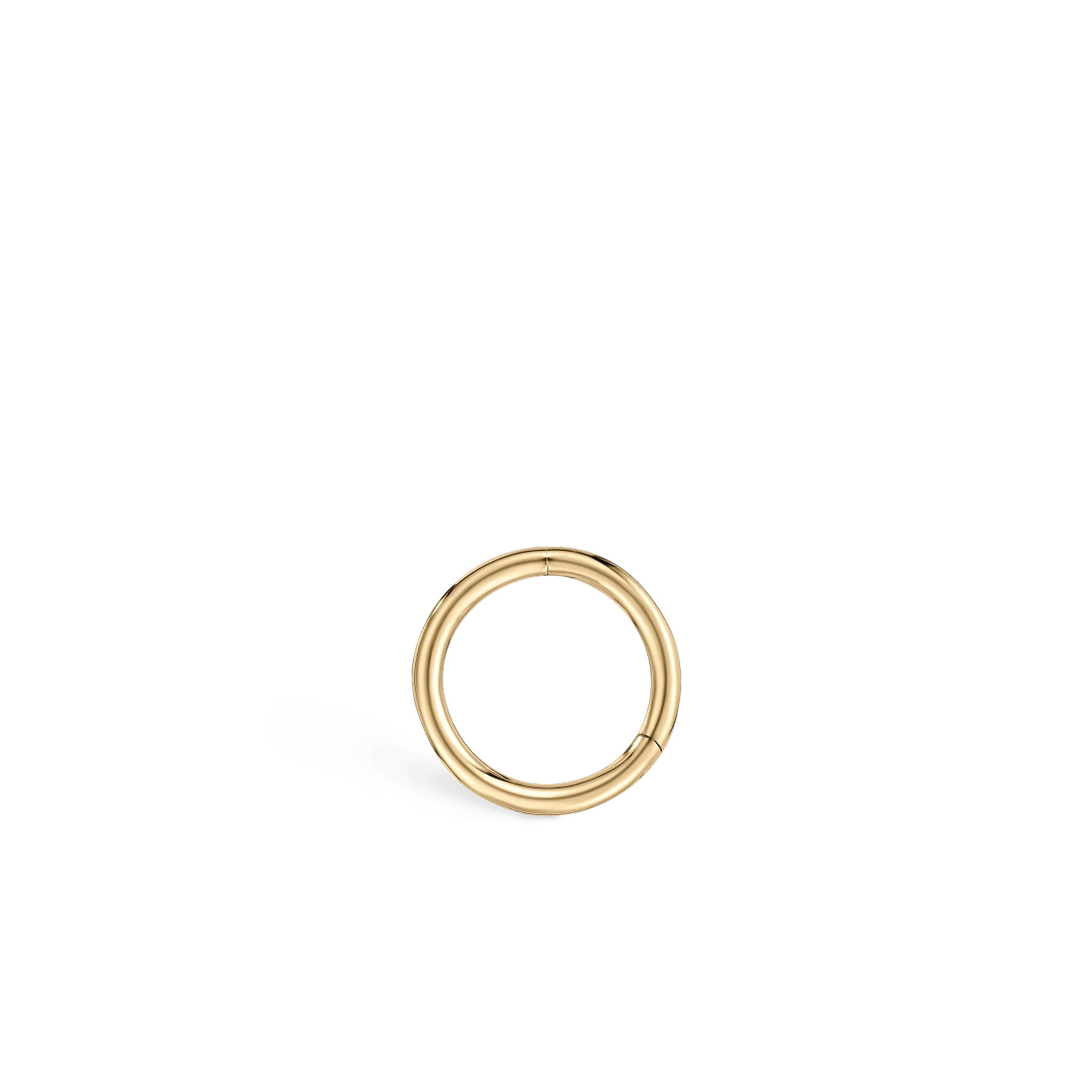 Plain Gold Hoop Earring - Image 24