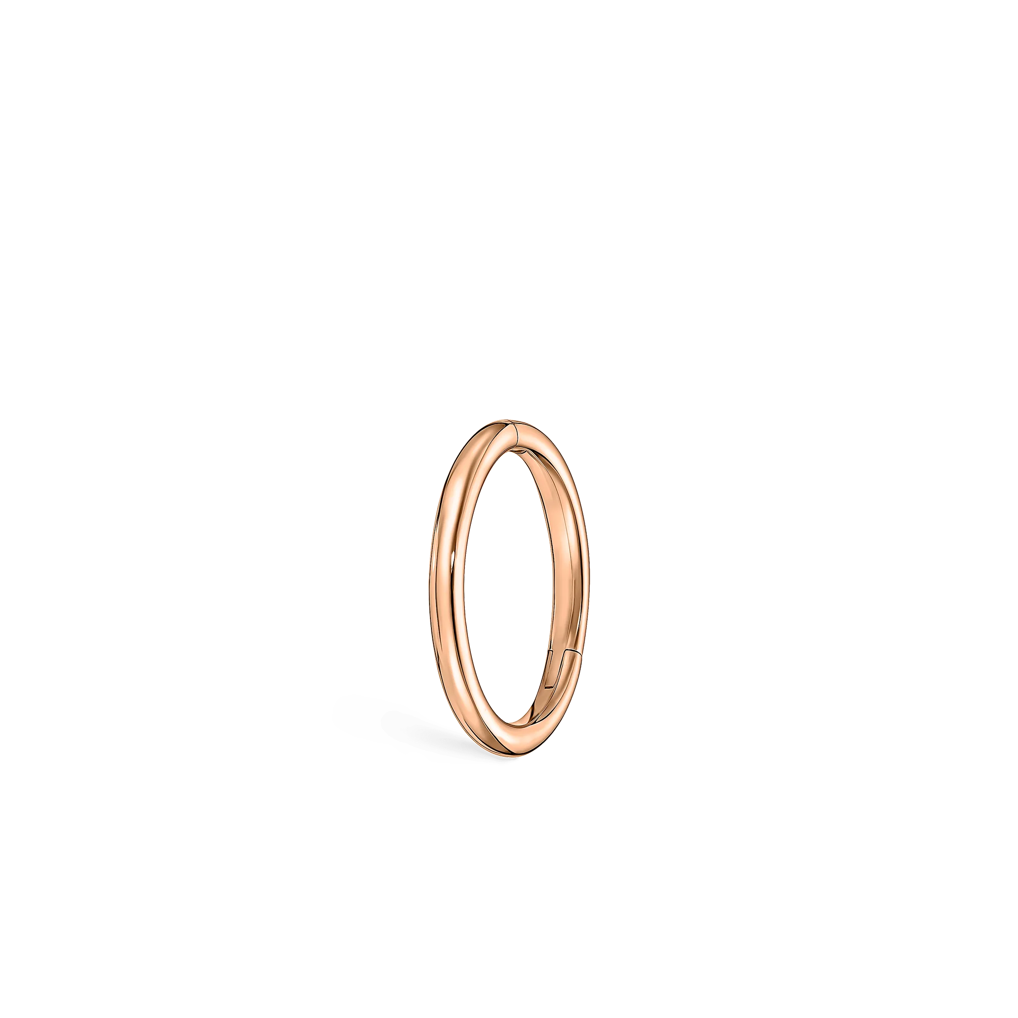 Plain Gold Hoop Earring - Image 26