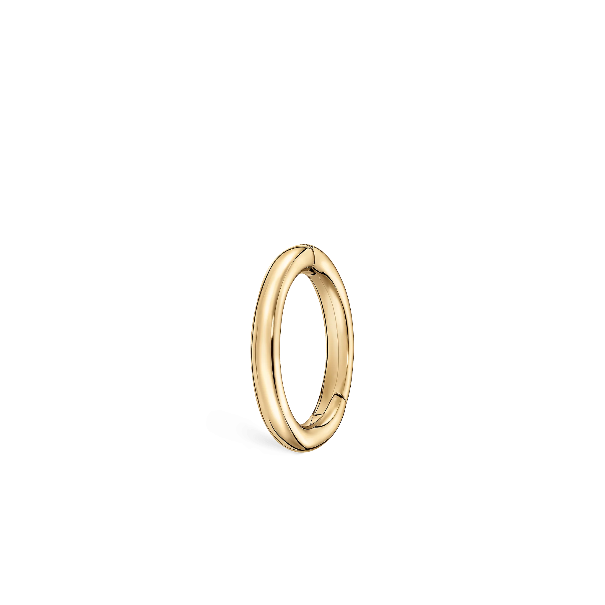 Plain Gold Hoop Earring - Image 31
