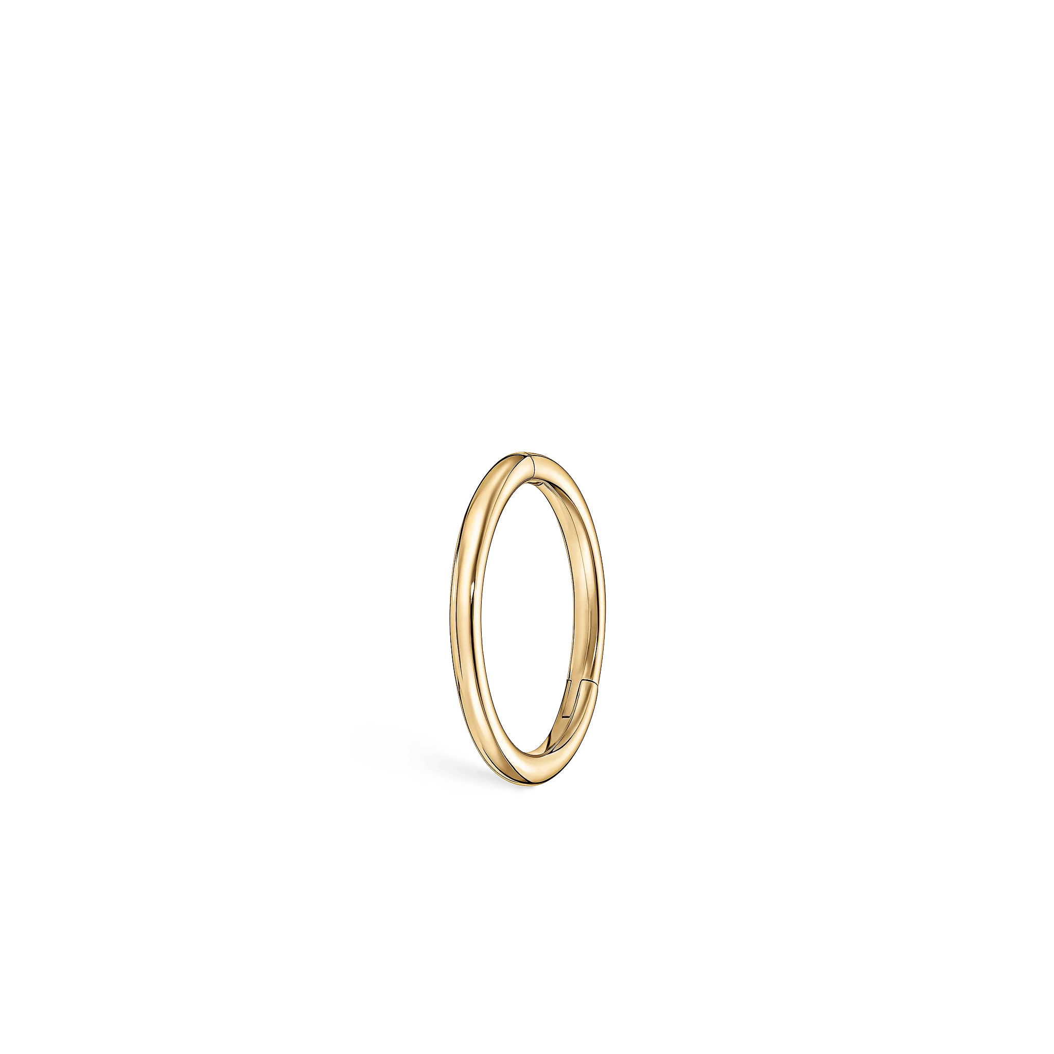 Plain Gold Hoop Earring - Image 33