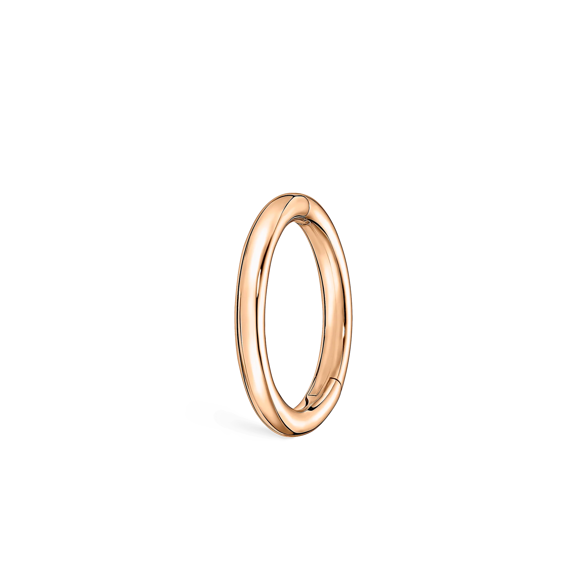 Plain Gold Hoop Earring - Image 34