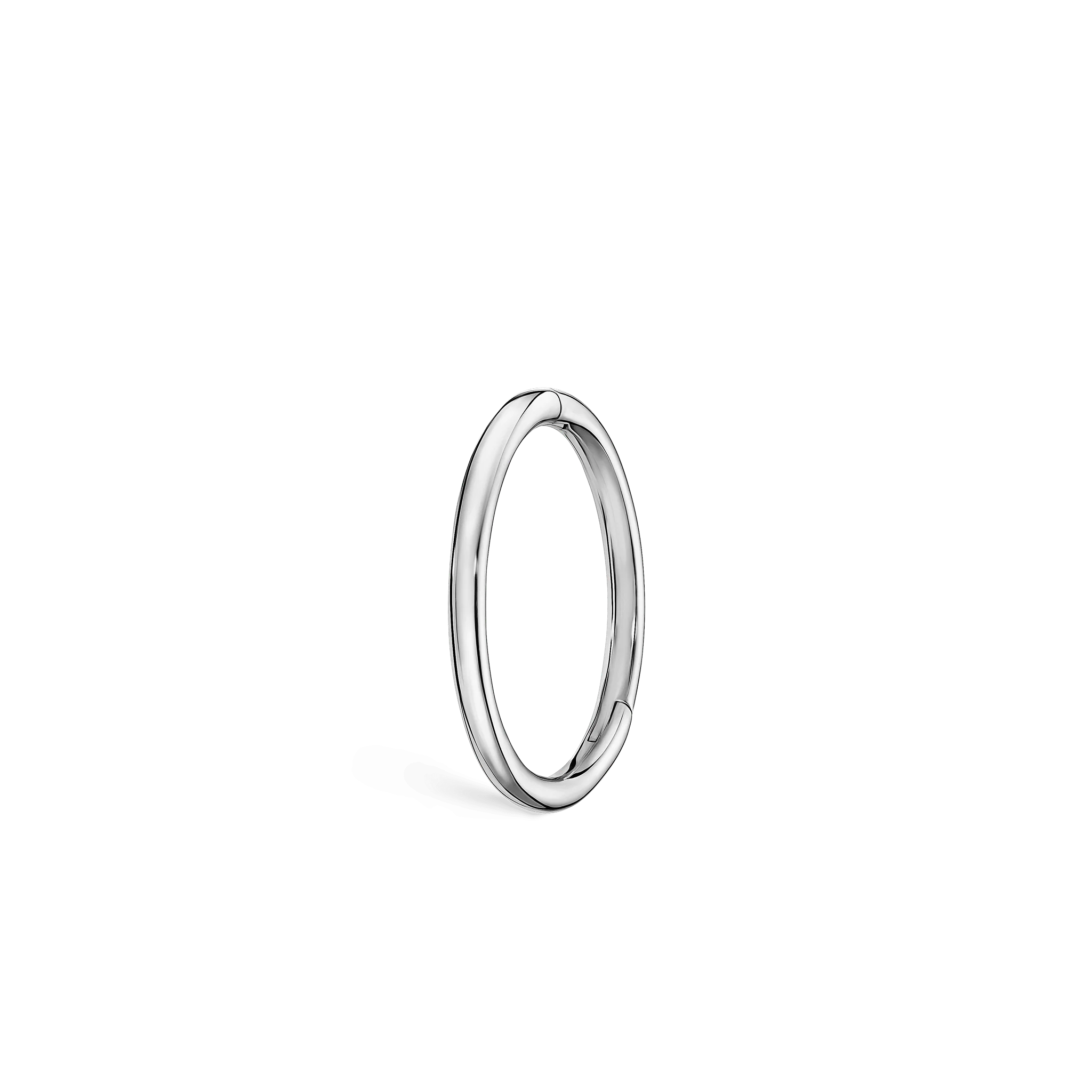 Plain Gold Hoop Earring - Image 38