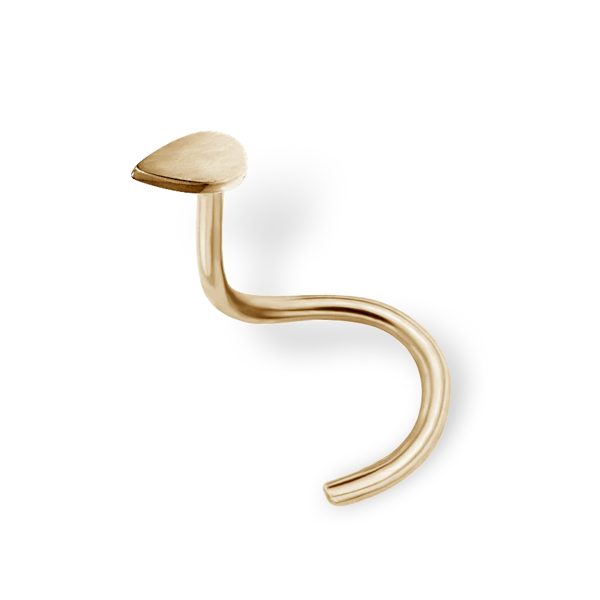 Plain Pear Nostril Screw - Image 15