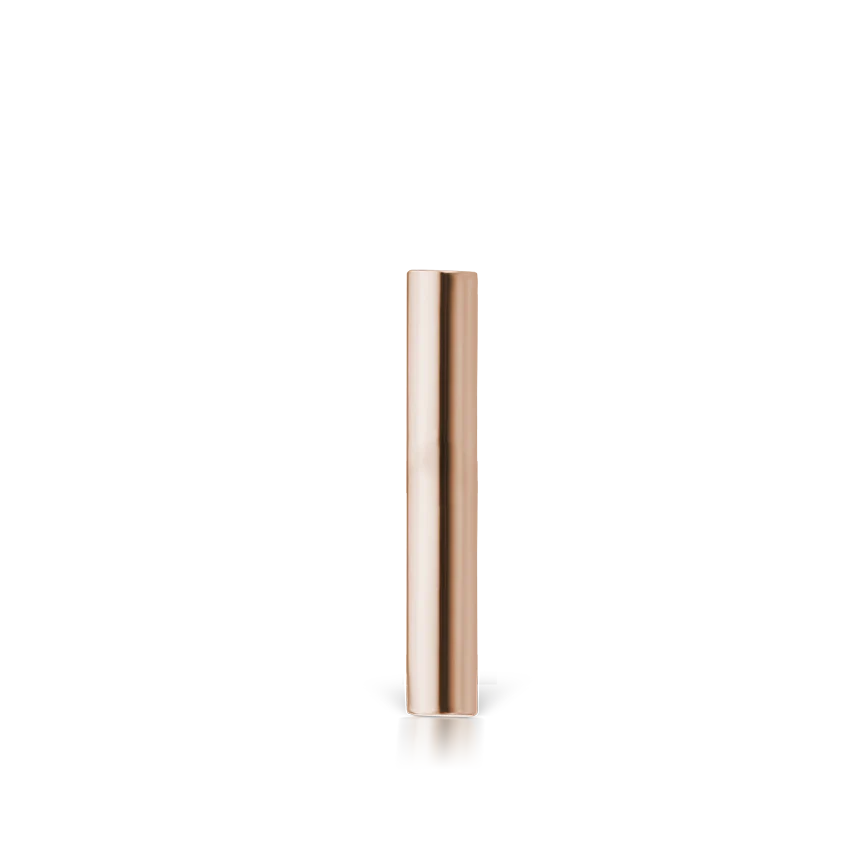 Polished Round Bar Stud Earring - Image 10