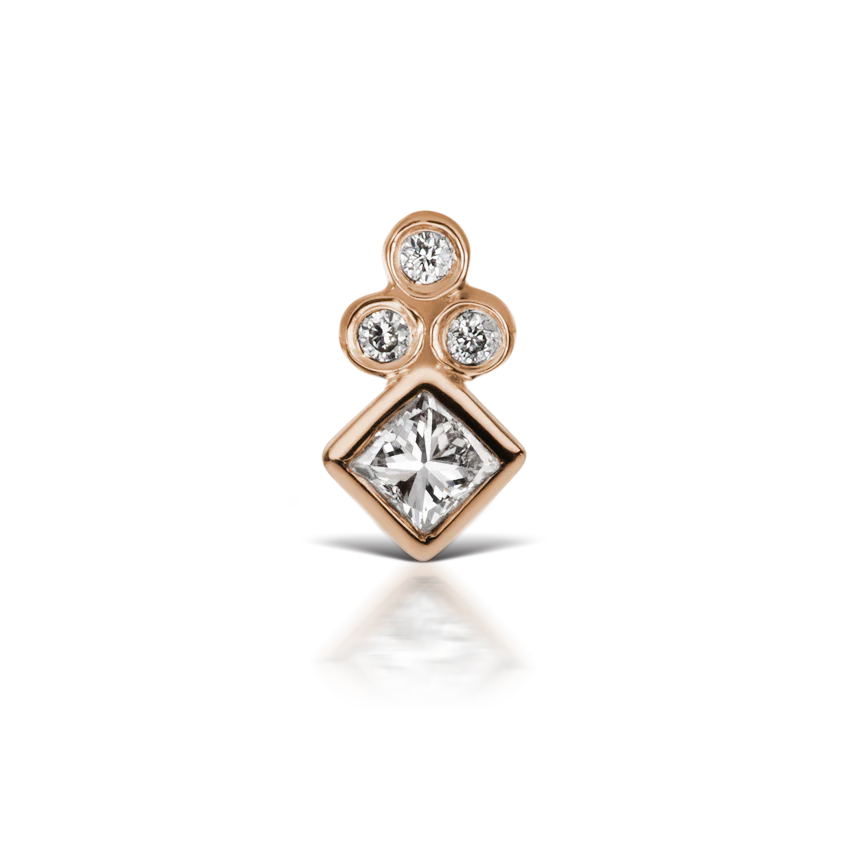 Princess Three Diamond Trinity Frontal - Image 4