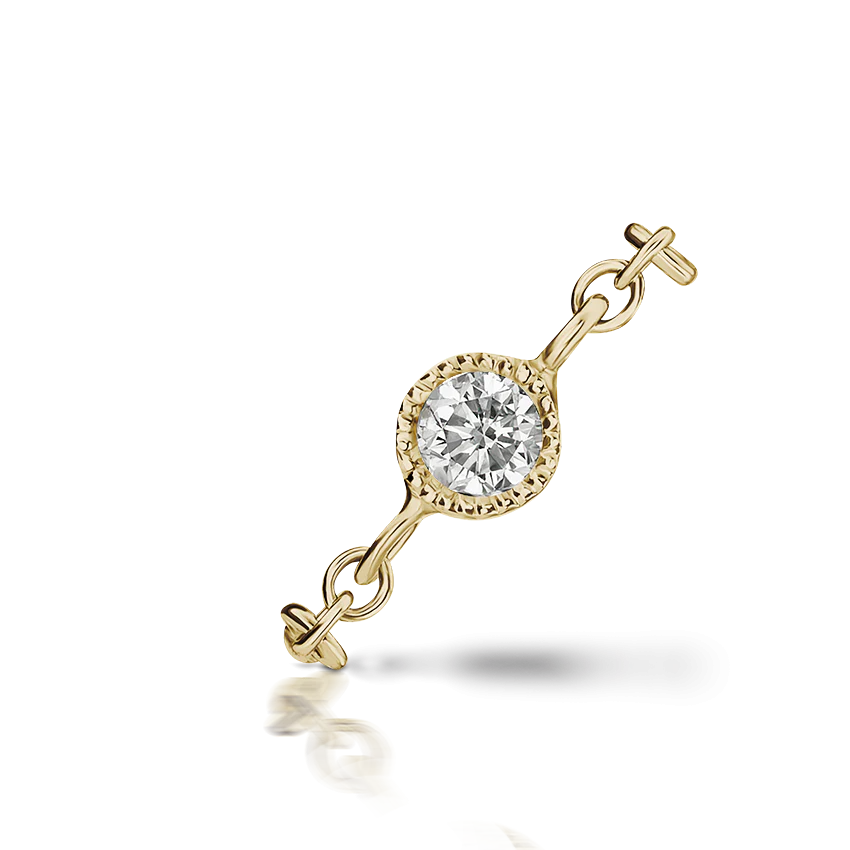 Scalloped Set Diamond Chain Orbit - Image 4
