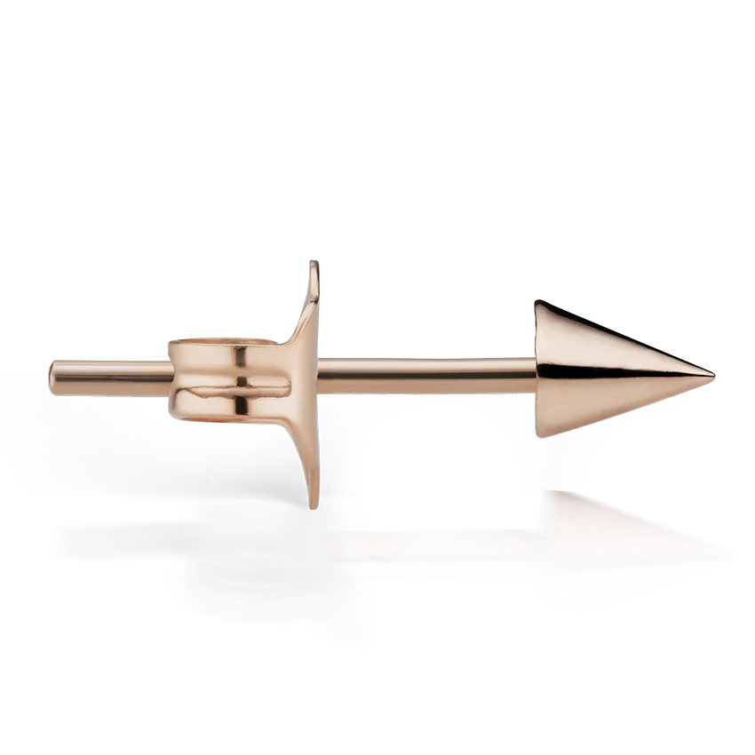 Short Spike Stud Earring - Image 6