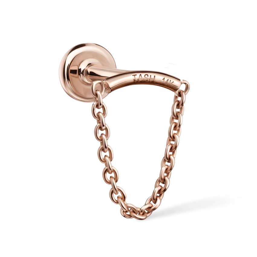 Single Chain Threaded Stud Drape With Titanium Backing - Image 16