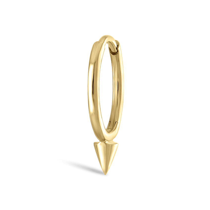 Single Short Spike Hoop Earring (Non-Rotating) - Image 17