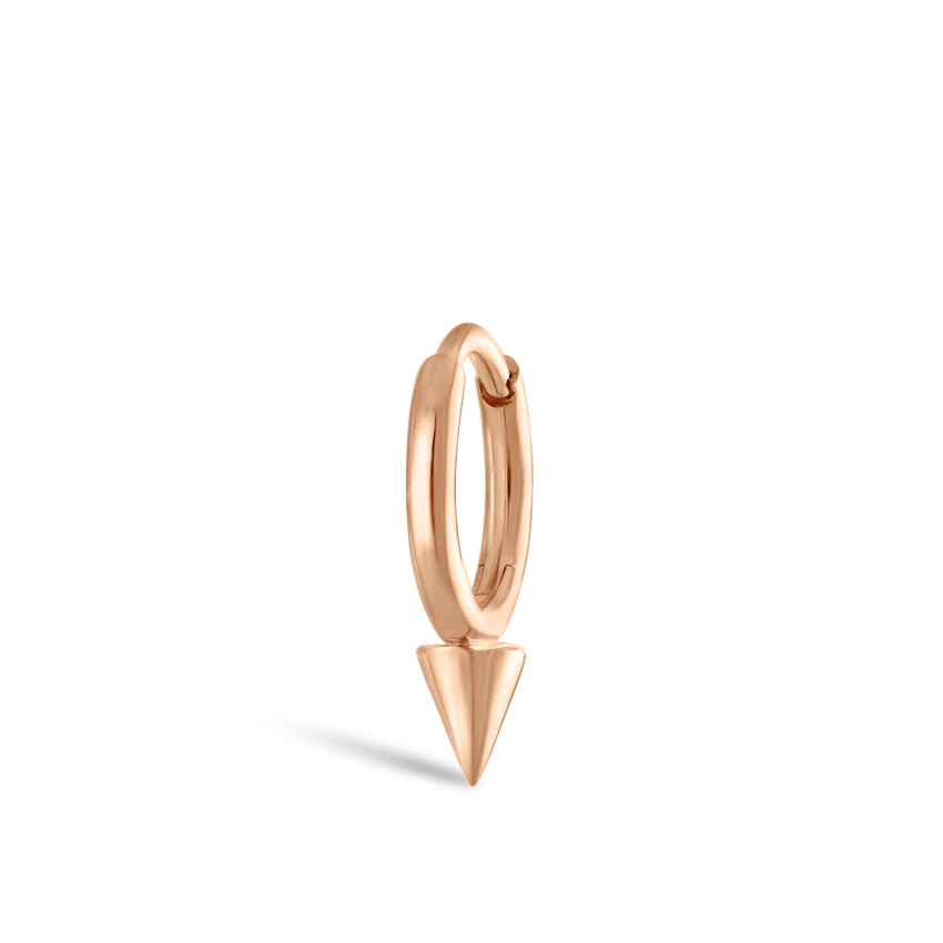 Single Short Spike Hoop Earring (Non-Rotating) - Image 19