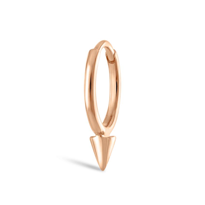 Single Short Spike Hoop Earring (Non-Rotating) - Image 22