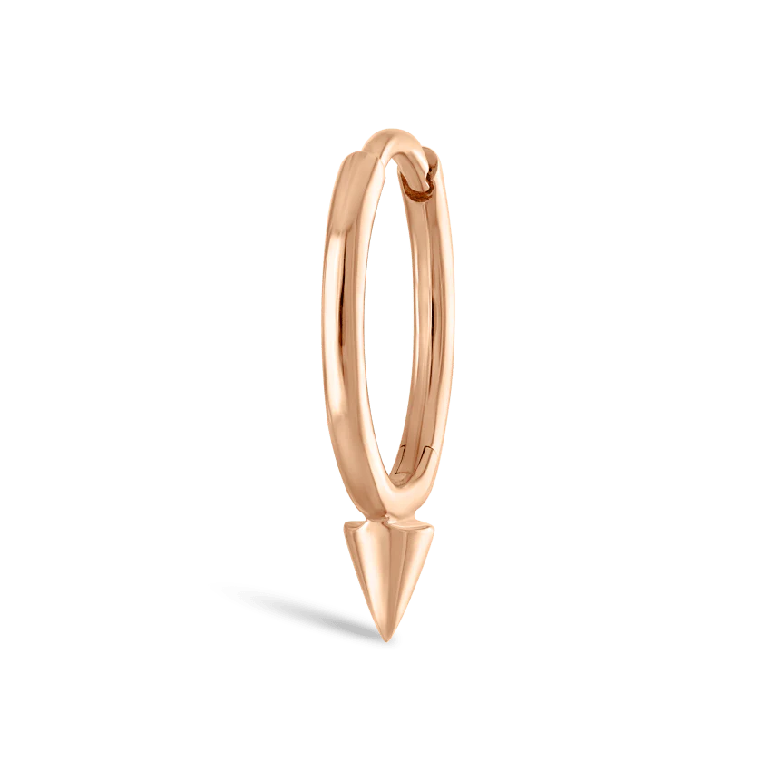 Single Short Spike Hoop Earring (Non-Rotating) - Image 25