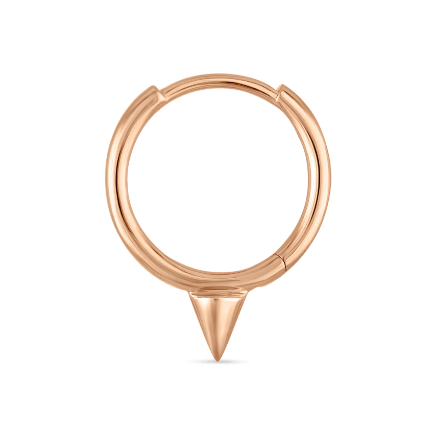 Single Short Spike Hoop Earring (Non-Rotating) - Image 26
