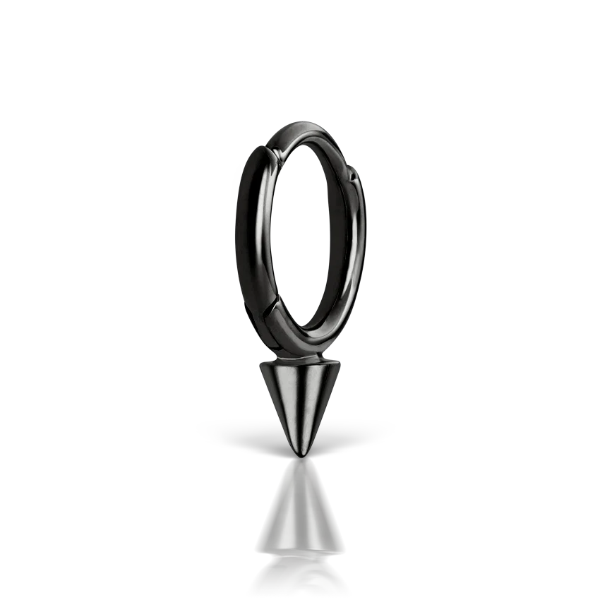 Single Short Spike Hoop Earring (Non-Rotating) - Image 27