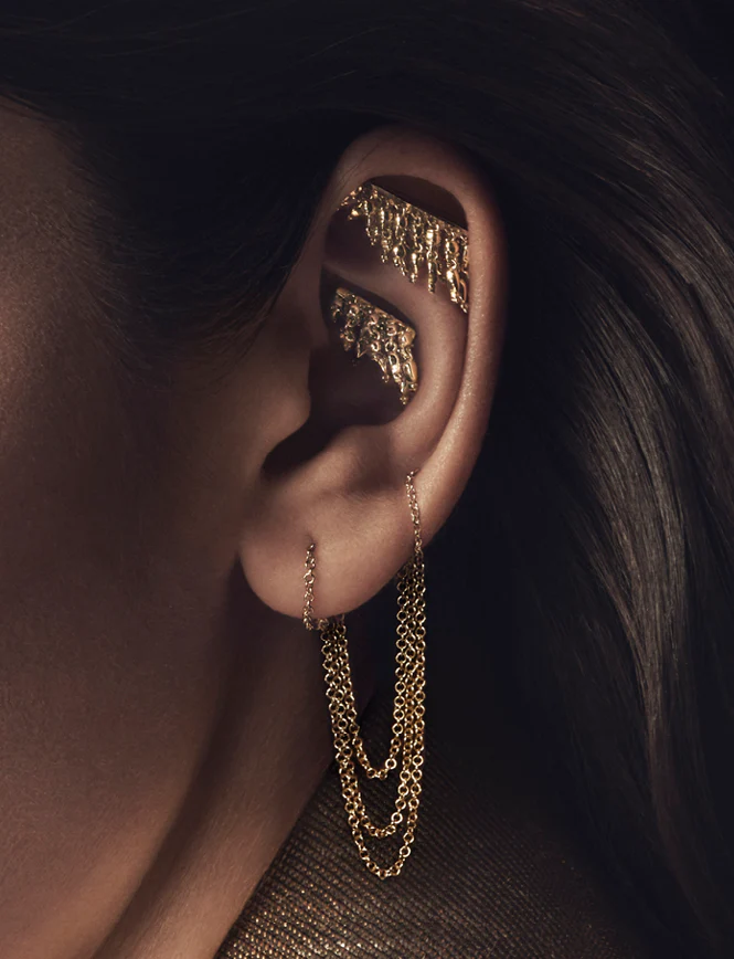 Tassel Bar Threaded Stud Earring - Image 43