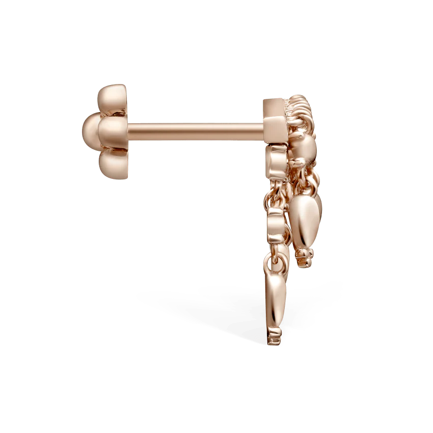 Tassel Bar Threaded Stud Earring - Image 45