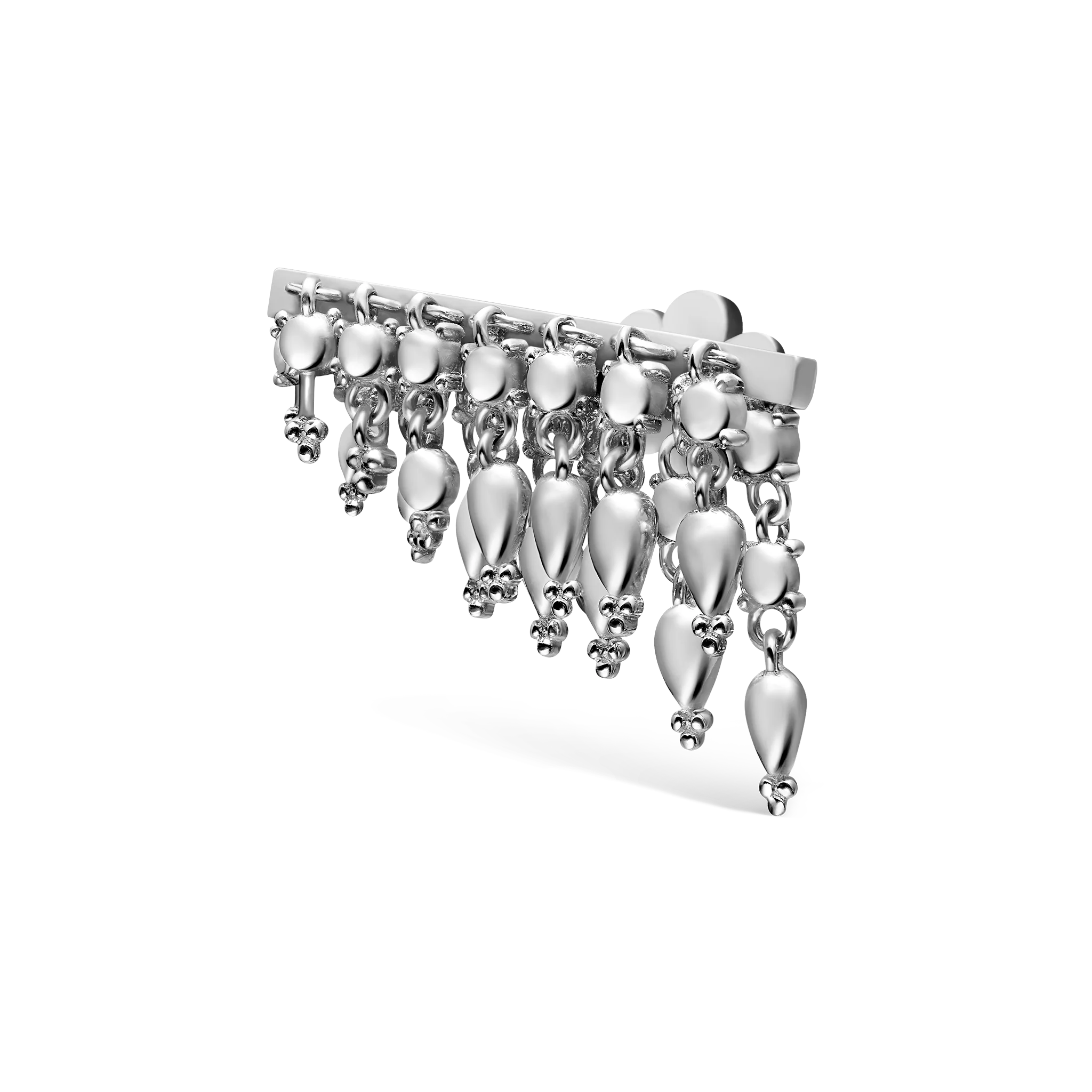 Tassel Bar Threaded Stud Earring - Image 61