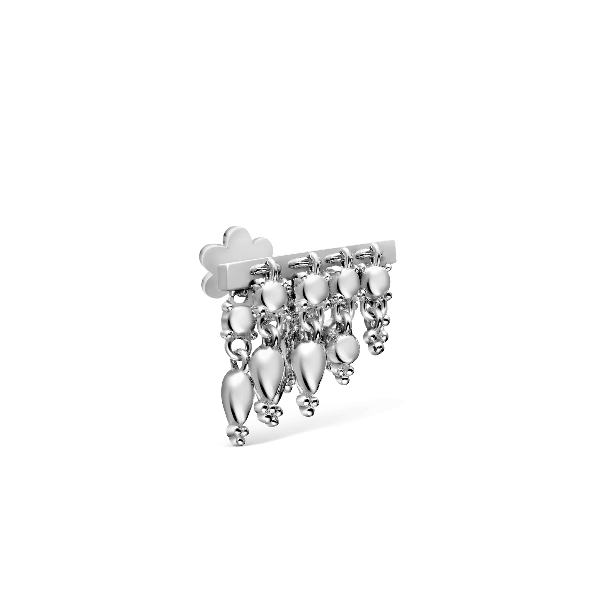 Tassel Bar Threaded Stud Earring - Image 64